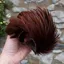 Whiting Exclusive WET Fly Hen Cape in Dyed Dark Red Game